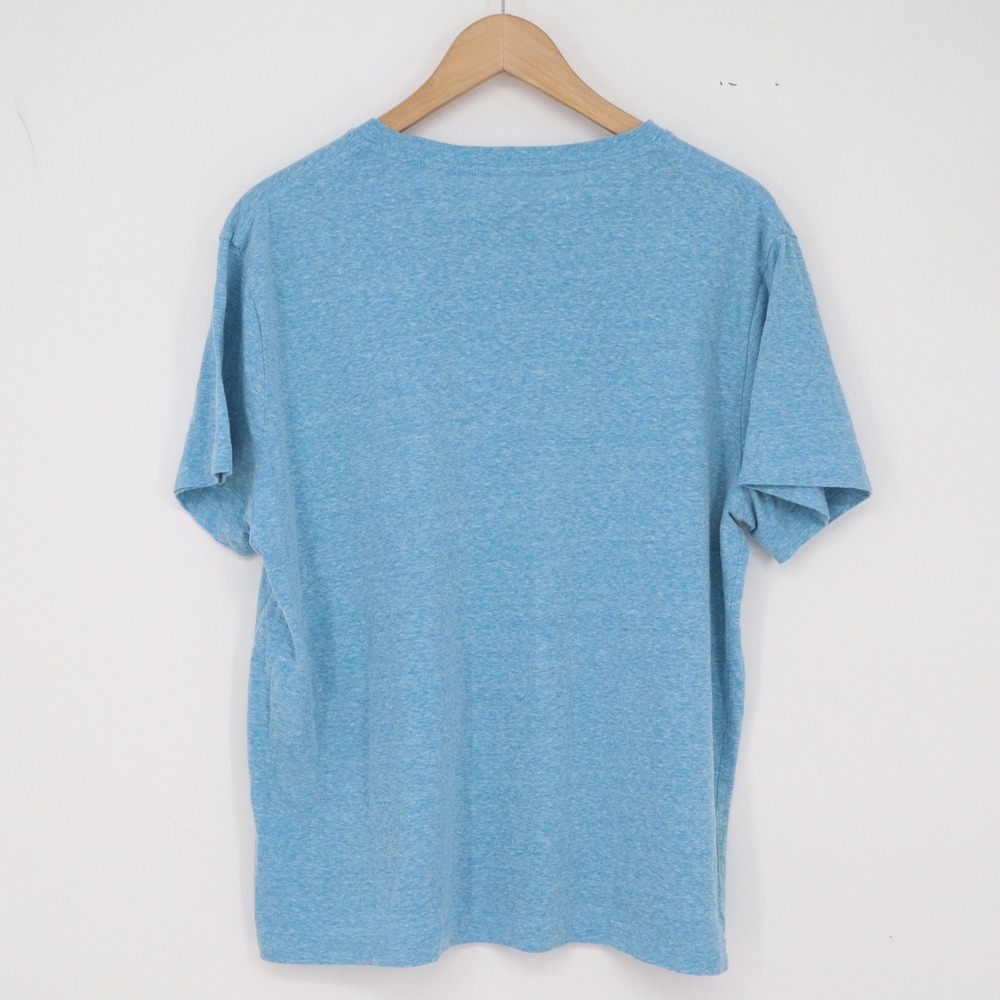 Sonoma T-Shirt Mens L Weekend Tee Light Blue Heathered Short Sleeve Excellent - Picture 3 of 4